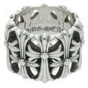 クロムハーツ Chrome Hearts サイズ:16.5号 CEMETERY セメタリークロス シルバーリング(シルバー 20.33g)【217052】【SJ02】【小物】【中古】bb412#rinkan*B