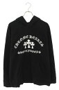 クロムハーツ Chrome Hearts サイズ:XL SAILIN ON HD PLVR セメタリークロス刺繍プルオーバーパーカー(ブラック)【217052】【SJ02】【メンズ】【中古】bb17#rinkan*B
