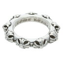 クロムハーツ Chrome Hearts サイズ:19号 CROSS BAND クロスバンド シルバーリング(シルバー 14.72g)【517052】【NO05】【小物】【中古】bb297#rinkan*B