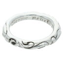 クロムハーツ Chrome Hearts サイズ:21号 SCRL BAND スクロールバンド シルバーリング(シルバー 9.42g)【517052】【NO05】【小物】【中古】bb297#rinkan*B