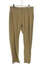 バーバリー Burberry サイズ:46 8051318 Bロゴ金具付きスラックスロングパンツ(ベージュ)【417052】【BS99】【メンズ】【中古】bb420#rinkan*B