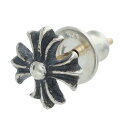 クロムハーツ Chrome Hearts No2 CH PLS CHプラススタッド シルバーピアス(シルバー 0.73g)【517052】【GZ11】【小物】【中古】bb437#rinkan*S