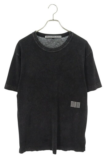 アレキサンダーワン ALEXANDER WANG サイズ:S フロントロゴTシャツ(ブラック調)【108052】【BS99】【メンズ】【中古】bb339#rinkan*B アレキサンダーワン ALEXANDER WANG サイズ:S フロントロゴTシャツ(ブラック調)【108052】【BS99】【メンズ】【中古】bb339#rinkan*B