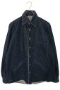 クロムハーツ Chrome Hearts サイズ:S バッククロスパッチ付きデニムブルゾン(インディゴ×シルバー)【427052】【GZ11】【メンズ】【中古】bb382#rinkan*B