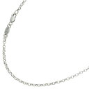 クロムハーツ Chrome Hearts サイズ:20inch NECKCHAIN R20 ロールチェーン20inch シルバーネックレス(シルバー 5.32g)【408052】【FK04】【小物】【中古】bb424#rinkan*B|詳細画像