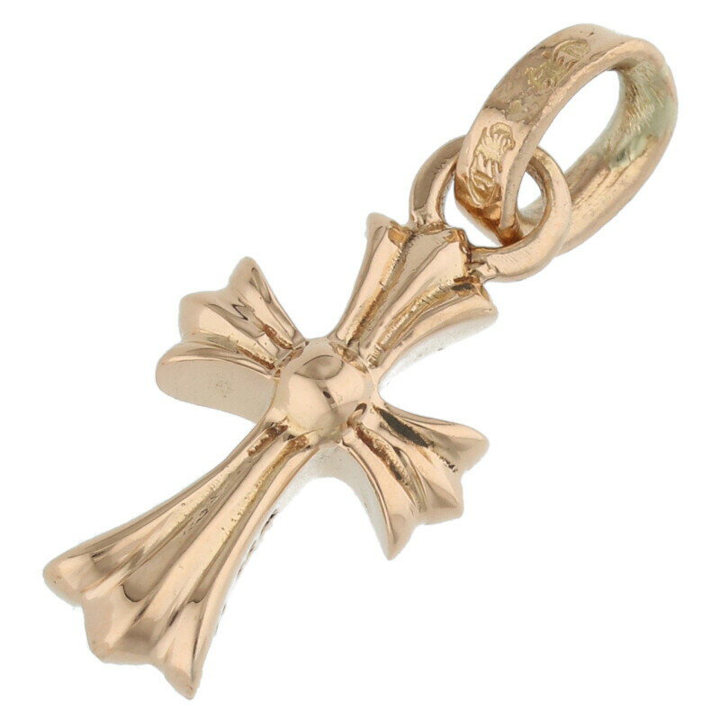 クロムハーツ Chrome Hearts　 22K CRS BBYFAT 22Kベイビーファット チャーム ゴールドネックレストップ(イエローゴールド 3.68g)【508052】【NO05】【小物】【中古】bb170#rinkan*B(4)