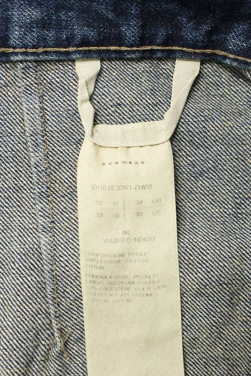 ダークシャドウ DRKSHDW　サイズ:32インチ 25SS DU01E3361 DOUBLE CARGO JEANS ウォッシュ加工ダブルカーゴデニムパンツ(インディゴ)【408052】【SS13】【メンズ】【中古】bb205#rinkan*A