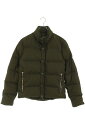 クロムハーツ Chrome Hearts サイズ:M STIFF ダウンジャケット(カーキ×シルバー)【408052】【SJ02】【メンズ】【中古】bb415#rinkan*A