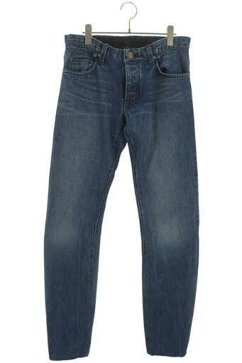 クロムハーツ Chrome Hearts サイズ:31インチ JEAN STRTLG FBRC クロスボールボタンストレートデニムパンツ(インディゴ)【408052】【SJ02】【メンズ】【中古】bb17#rinkan*B クロムハーツ Chrome Hearts サイズ:31インチ JEAN STRTLG FBRC クロスボールボタンストレートデニムパンツ(インディゴ)【408052】【SJ02】【メンズ】【中古】bb17#rinkan*B