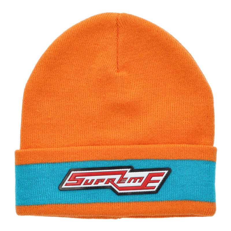 シュプリーム SUPREME　 20AW cuff stripe beanie カフストライプビーニー(オレンジ)【128052】【BS99..