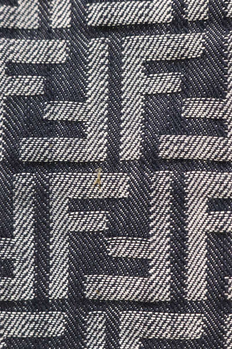 フェンディ FENDI　サイズ:30インチ FLP302 APSW ズッカ柄デザインデニムパンツ(ブルー)【618052】【BS99】【メンズ】【中古】bb132#rinkan*B