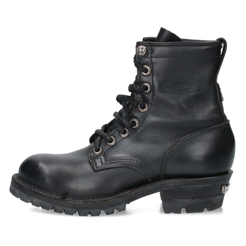 クロムハーツ Chrome Hearts ×ウエスコ WESCO サイズ:7.5D JOBMASTER ジョブマスター レザーブレードレースアップレザーブーツ(...