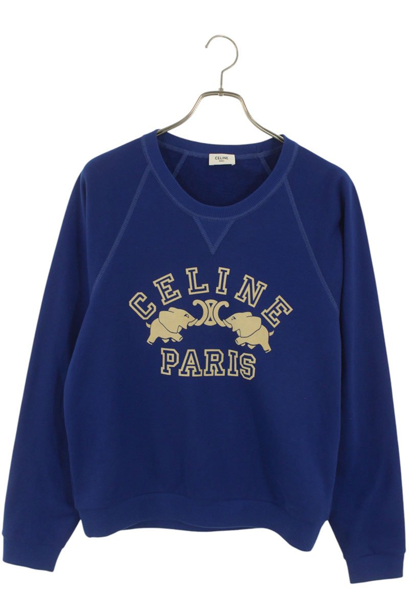 *CELINE*レギュラー スウェットシャツ コットンフリース 楽天市場】celine(スウェット・トレーナー|トップス):メンズ