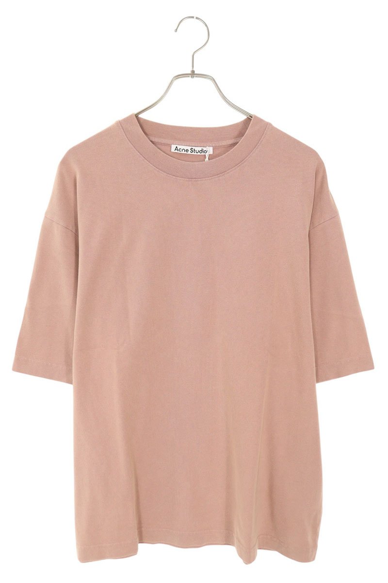 アクネストゥディオズ ACNE STUDIOS サイズ:M 25AW FN-UX-TSHI000018 バックロゴパッチTシャツ(ピンク調)【418052】【O...