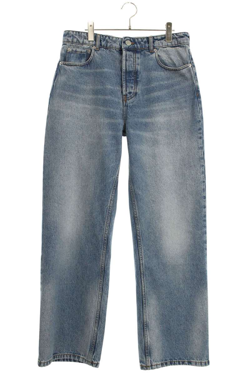 アミアレクサンドルマテュッシ AMI Alexandre Mattiussi　サイズ:30インチ 25AW HTR450 ウォッシュドラージフィットデニムパンツ(インディゴ)【518052】【SB01】【メンズ】【新古品】bb20#rinkan*N(4)