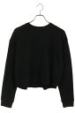 クロムハーツ Chrome Hearts サイズ:M Y NOT CHプラス総柄ジャガードスウェット(ブラック)【818052】【SJ02】【レディース】【中古】bb17#rinkan*S