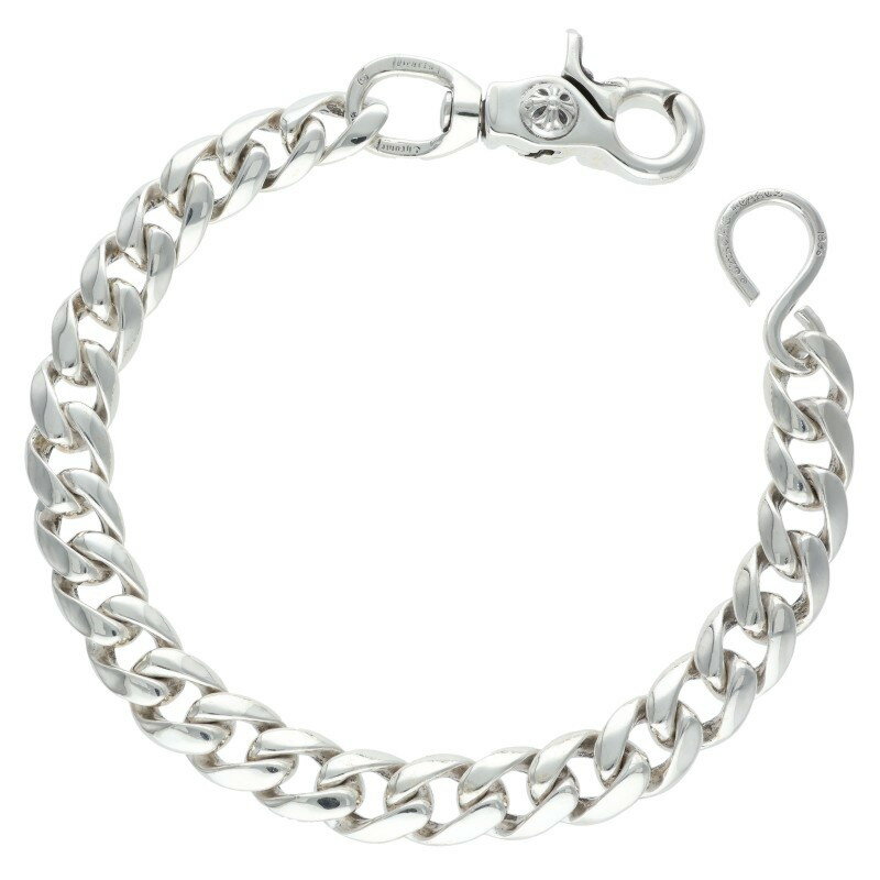 クロムハーツ Chrome Hearts サイズ:ショート CLASSIC SHORT-S 1クリップショートクラシック シルバーウォレットチェーン(シルバー ...