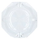 クロムハーツ Chrome Hearts ×バカラ Baccarat CIGARETTE ASHTRAY LARGE CHプラス灰皿(クリア 2000g)【828052】【GZ11】【小物】【中古】bb310#rinkan*B