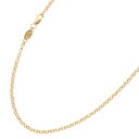 クロムハーツ Chrome Hearts サイズ:18inch 22K NECKCHAIN R18 ロールチェーン18inch ゴールドネックレス(イエローゴールド 8.38g)【109052】【NO05】【小物】【中古】bb428#rinkan*B(4)