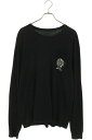 クロムハーツ Chrome Hearts サイズ:L CH L S LTD ニューヨーク限定バックホースシュープリント長袖カットソー(ブラック)【509052】【SS13】【メンズ】【中古】bb310#rinkan*C