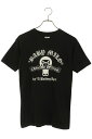 クロムハーツ Chrome Hearts ×アベイシングエイプ A BATHING APE サイズ:S BAPEロゴプリントTシャツ(ブラック)【509052】【OS06】【メンズ】【中古】bb412#rinkan*B