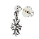 クロムハーツ Chrome Hearts TNY E CH PLS 1 タイニーECHプラスドロップ シルバーピアス(シルバー 1.24g)【509052】【...