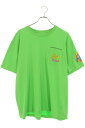 クロムハーツ Chrome Hearts サイズ:XXL PPO SEXRCD T-SHRT MATTY BOY sex recordsプリントTシャツ(ライトグリーン)【609052】【OM10】【メンズ】【中古】bb87#rinkan*B