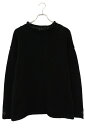 クロムハーツ Chrome Hearts 袖CHプラスパッチレザー付ニット(ブラック)【709052】【SJ02】【メンズ】【中古】bb396#rinkan*B