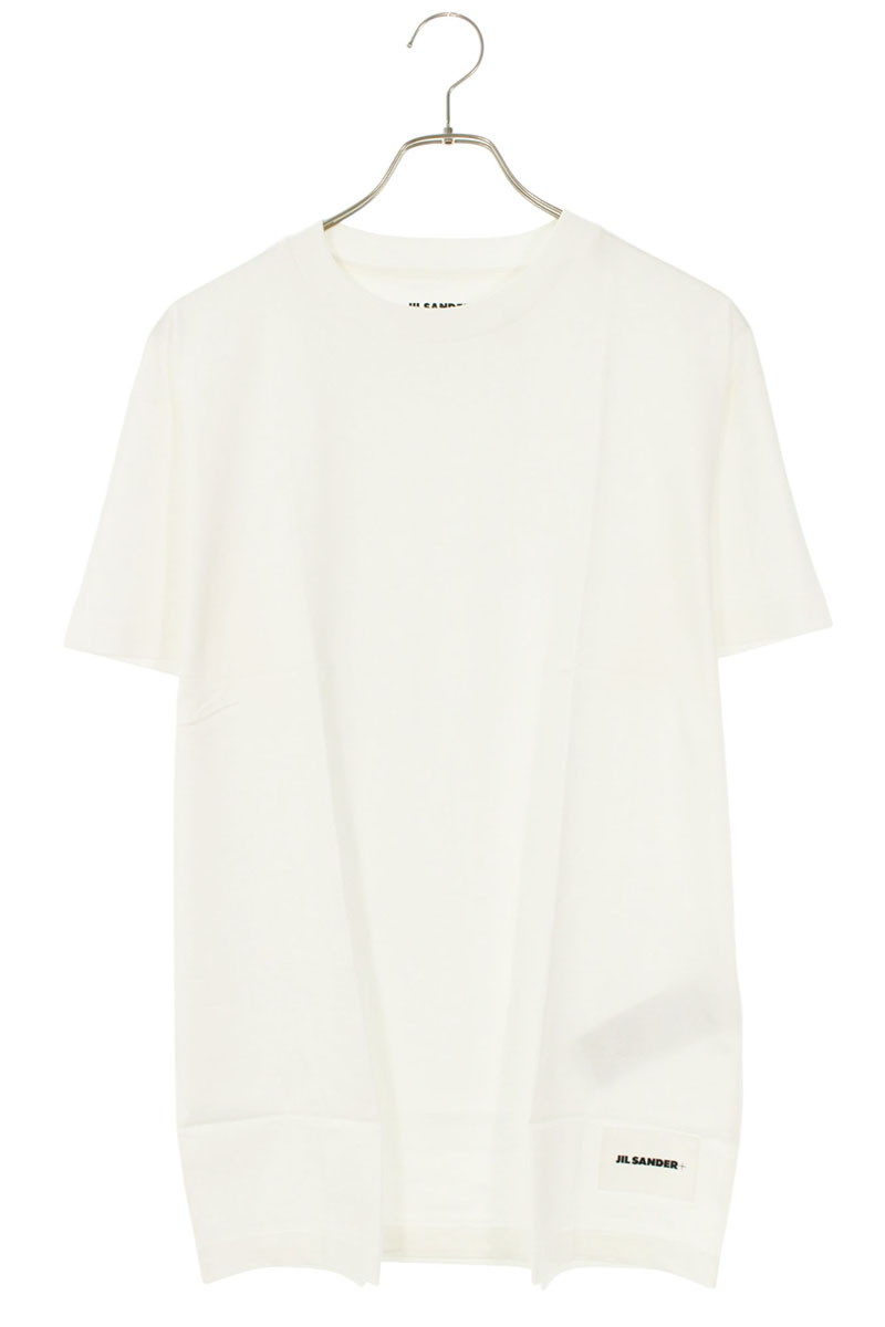 ジルサンダープラス JILSANDER+　サイズ:M J47GC000100 クルーネック3枚パックTシャツ(ホワイト)【2190..