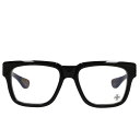 クロムハーツ Chrome Hearts サイズ:56□19-144 BOX-OFFICER ダガースクエアサングラス((フレーム)ブラック)【319052】【SJ02】【小物】【中古】bb467#rinkan*B