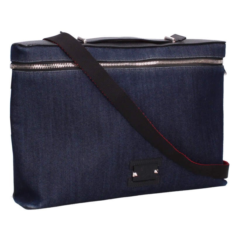 未使用級 希少✨クリスチャンルブタン 2way ブリーフケース 斜め掛け レザー 未使用級 希少✨クリスチャンルブタン 2way ブリーフケース 斜め