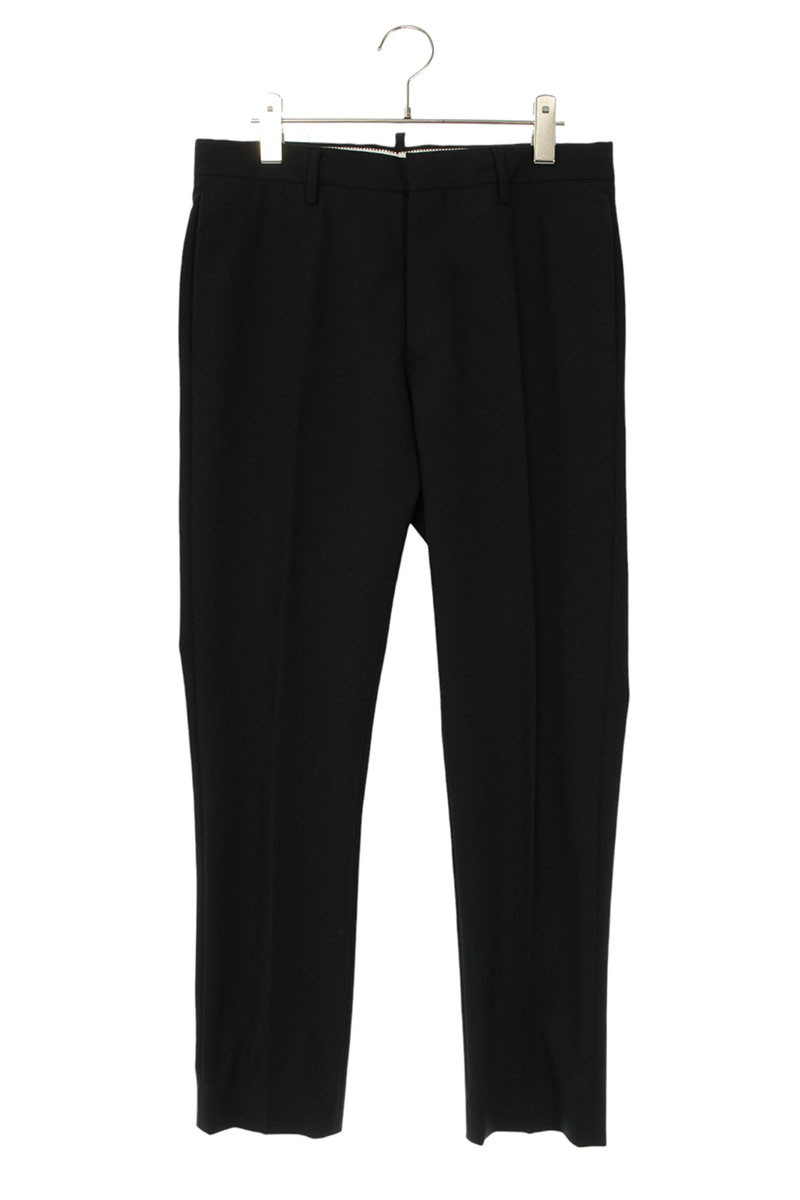 ディースクエアード DSQUARED2 サイズ:44 16SS S74FT0245 ウールスラックスロングパンツ(ブラック)【600152】【BS99】【メンズ】【中古】bb380#rinkan*D