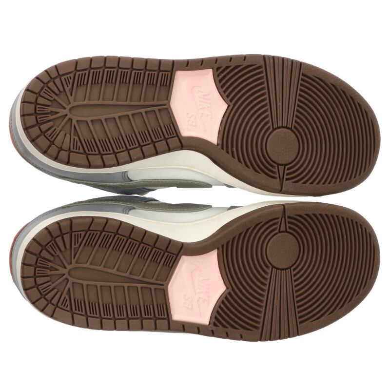 ナイキ NIKE　サイズ:28.5cm SB DUNK LOW PRP QS FQ1180-001 ダンクローウルフグレイスニーカー(ホワイト×グレー)【700152】【BS99】【メンズ】【小物】【中古】bb409#rinkan*A