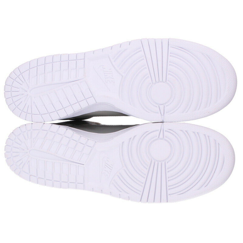 ナイキ NIKE　×クロット CLOT サイズ:28cm DUNK HI SILVER FLIX DH4444-900 ダンクハイスニーカー(シルバー調×ホワイト)【110152】【BS99】【メンズ】【小物】【中古】bb212#rinkan*A