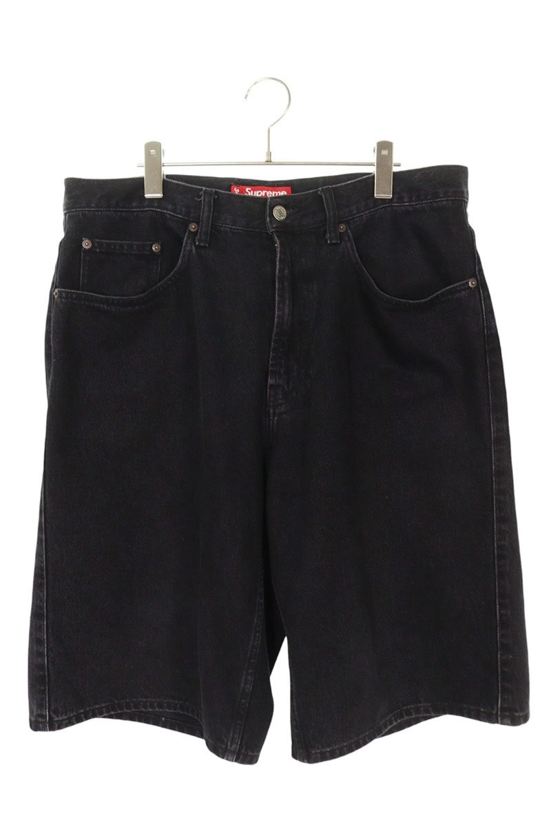 シュプリーム SUPREME サイズ:34インチ 25SS Rigid Baggy Selvedge Jean バギーデニムパンツ(ブラック)【610152】【BS99】【メンズ】【中古】bb334#rinkan*B
