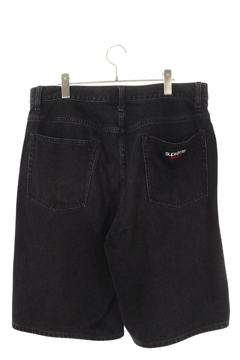 シュプリーム SUPREME　サイズ:34インチ 25SS Rigid Baggy Selvedge Jean バギーデニムパンツ(ブラック)【610152】【BS99】【メンズ】【中古】bb334#rinkan*B