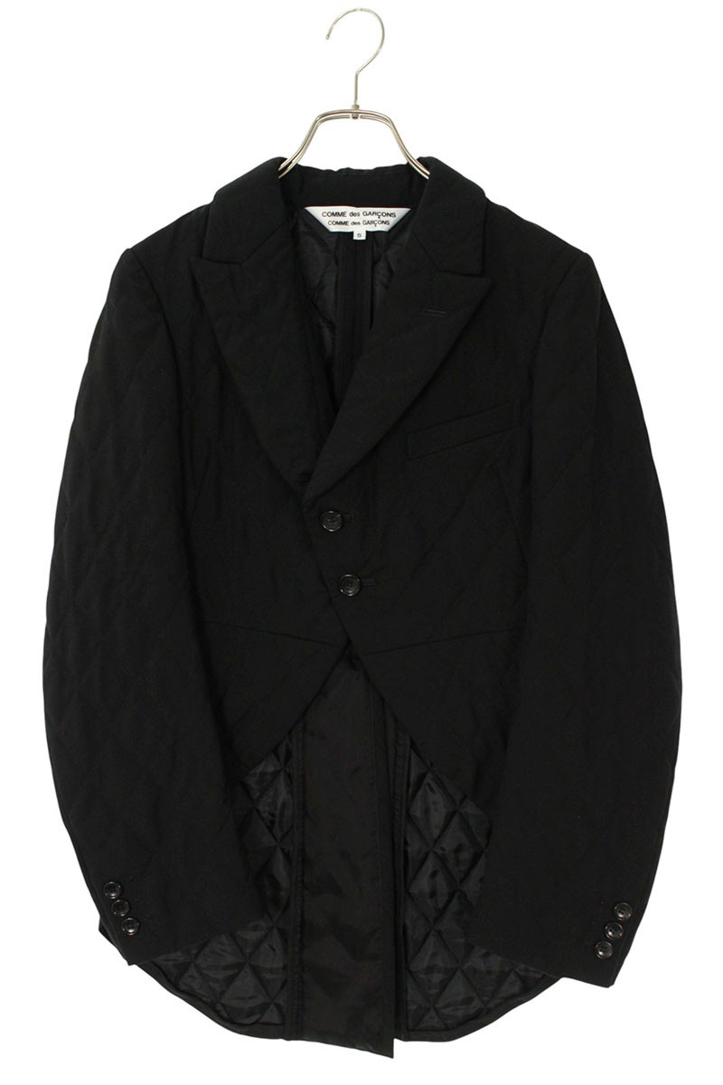 コムデギャルソン　燕尾　タキシード　テーラードジャケット　変形　パイピング　黒 楽天市場】ギャルソン ジャケット 燕尾の通販