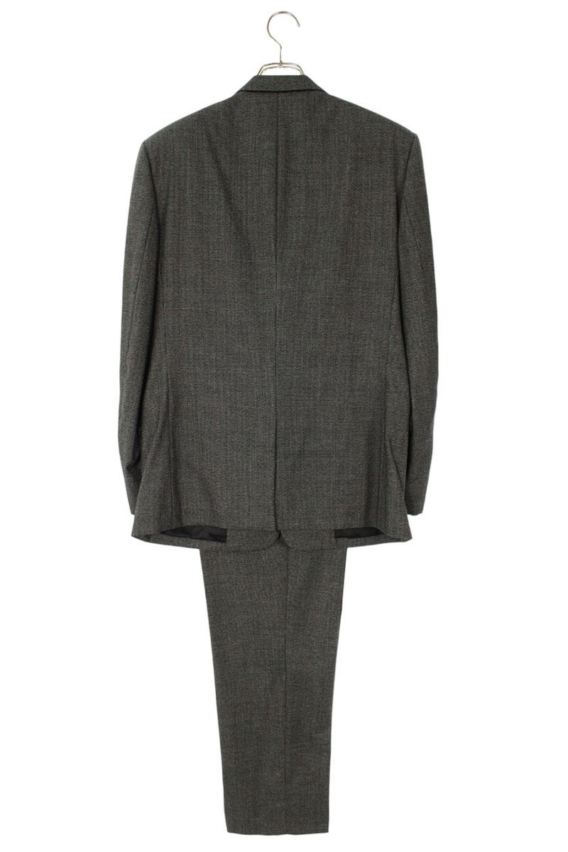 ディオール DIOR　サイズ:48 533C734A4089 ウールテーラードセットアップ(グレー)【101152】【BS99】【メンズ】【中古】bb132#rinkan*B