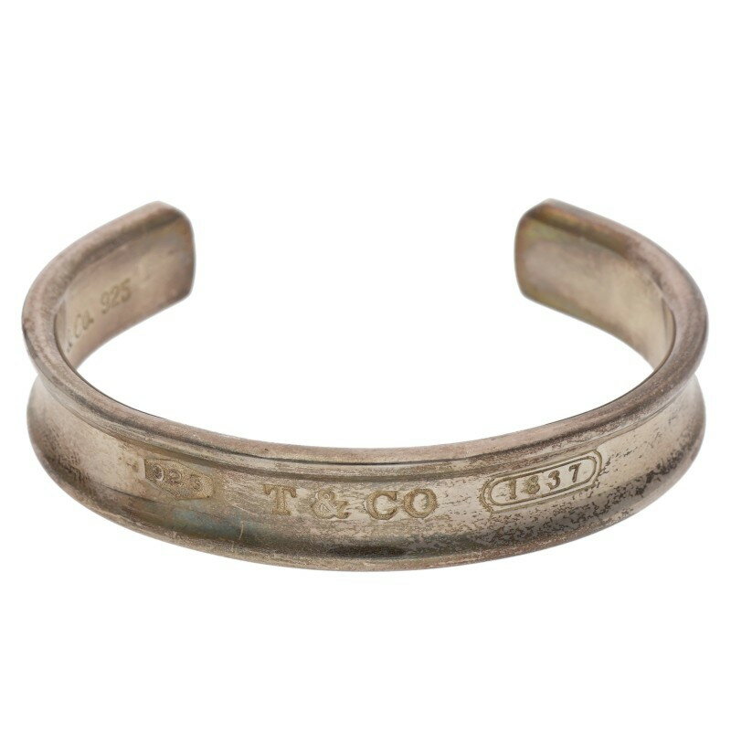 ティファニー TIFFANY&Co. 1837ナローカフバングル(シルバー 38.58g)【321152】【BS99】【小物】【中古】bb410#rinkan*B
