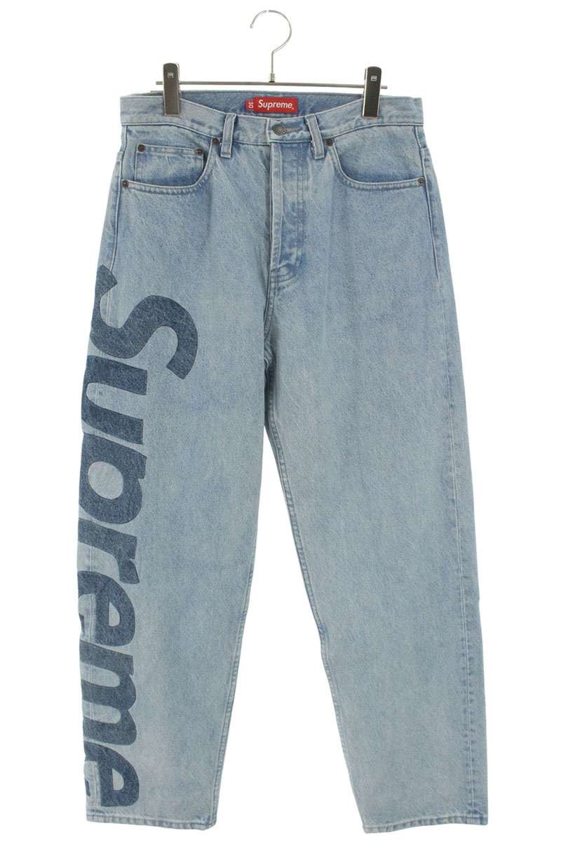 シュプリーム SUPREME サイズ:30インチ 22SS Inset Logo Jean インセットロゴデニムパンツ(ブルー調)【101152】【BS99】【...