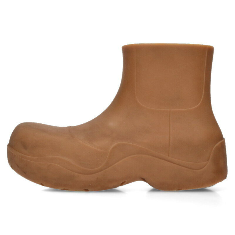 ボッテガヴェネタ BOTTEGA VENETA　サイズ:41 PUDDLE パドルラバーブーツ(ベージュ)【301152】【BS99】【メンズ】【小物】【中古】bb223#rinkan*C