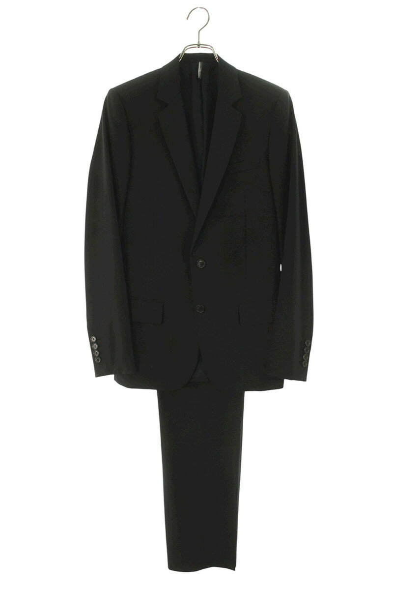 ディオールオム Dior HOMME　サイズ:44 003C710A1800 ノッチドラペル2Bウールスーツ(ブラック)【201152】【BS99】【メンズ】【中古】bb212#rinkan*C