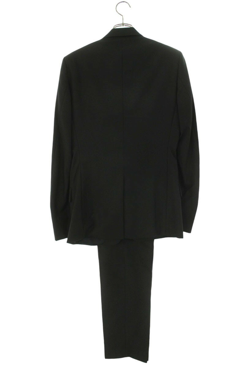 ディオールオム Dior HOMME　サイズ:44 003C710A1800 ノッチドラペル2Bウールスーツ(ブラック)【201152】【BS99】【メンズ】【中古】bb212#rinkan*C