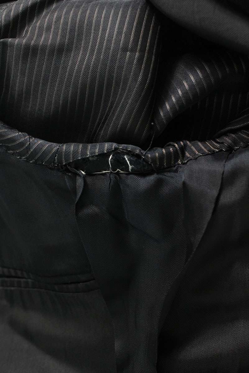 ディオールオム Dior HOMME　サイズ:44 003C710A1800 ノッチドラペル2Bウールスーツ(ブラック)【201152】【BS99】【メンズ】【中古】bb212#rinkan*C