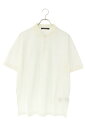 ルイヴィトン LOUISVUITTON サイズ:XL RM222Q JEA HAJR32 サークル刺繍半袖ポロシャツ(ホワイト)【301152】【BS99】【メ...