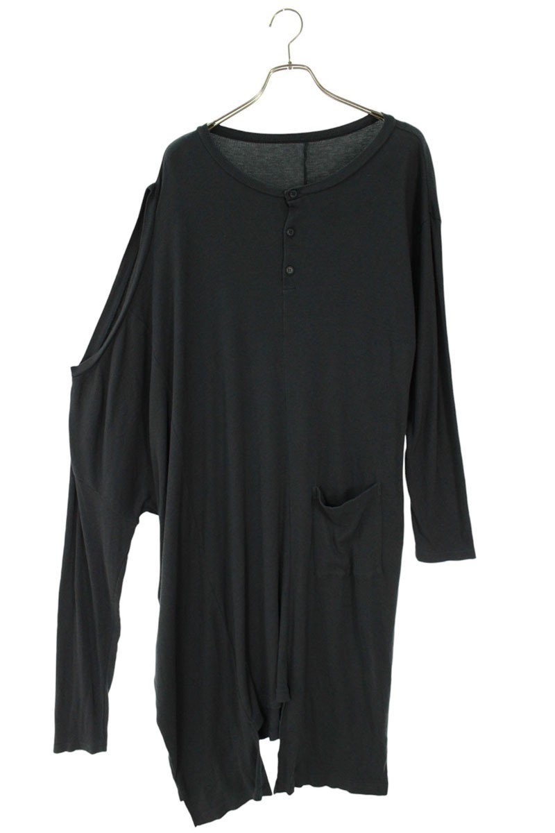 リミフゥ LIMI feu サイズ:2 LL-T61-040 PLAIN STITCH 2WAY DRESS コットン変形ワンピース(グレー調)【501152】【BS99】【レディース】【中古】bb212#rinkan*A