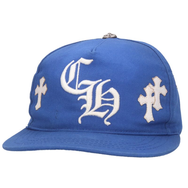 ϡ Chrome Hearts:ONE SIZE CH HAT CHɽѥå١ܡ륭å(֥롼ߥС)801152ۡ...