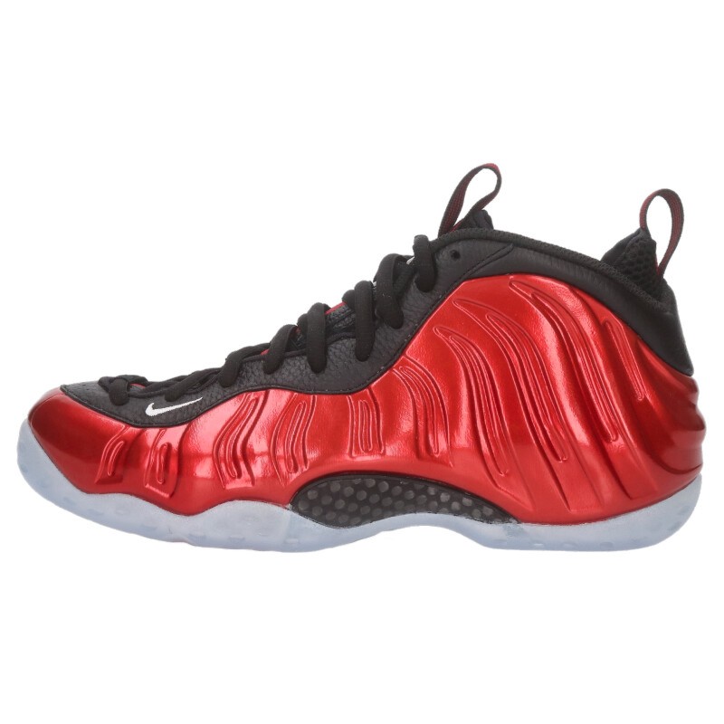 ナイキ NIKE　サイズ:28cm AIR FOAMPOSITE ONE DZ2545-600 エアフォームポジットワンメタリックレッドスニーカー(レッド×ブラック)【421152】【BS99】【メンズ】【小物】【中古】bb187#rinkan*A