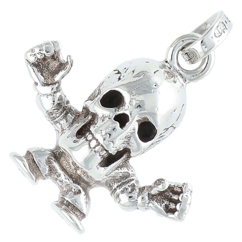 クロムハーツ Chrome Hearts FOTI HARRIS TEETER CHARM フォティ ハリスティータ チャーム シルバーネックレストップ(シルバー 8.38g)【321152】【OS06】【小物】【中古】bb453#rinkan*B