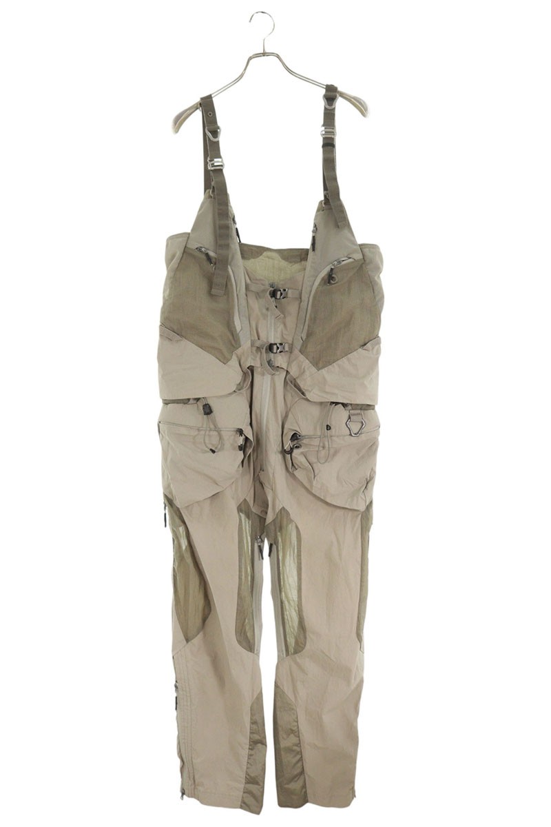 ハムカス HAMCUS　サイズ:3 AMS-325 MODULAR コンバーチブルオーバーオール(グレー)【102152】【BS99】..